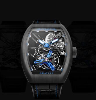 Review Franck Muller Gravity Skeleton Watches for sale Cheap Price V 45 T GR CS SQT BR (NR) B - Click Image to Close